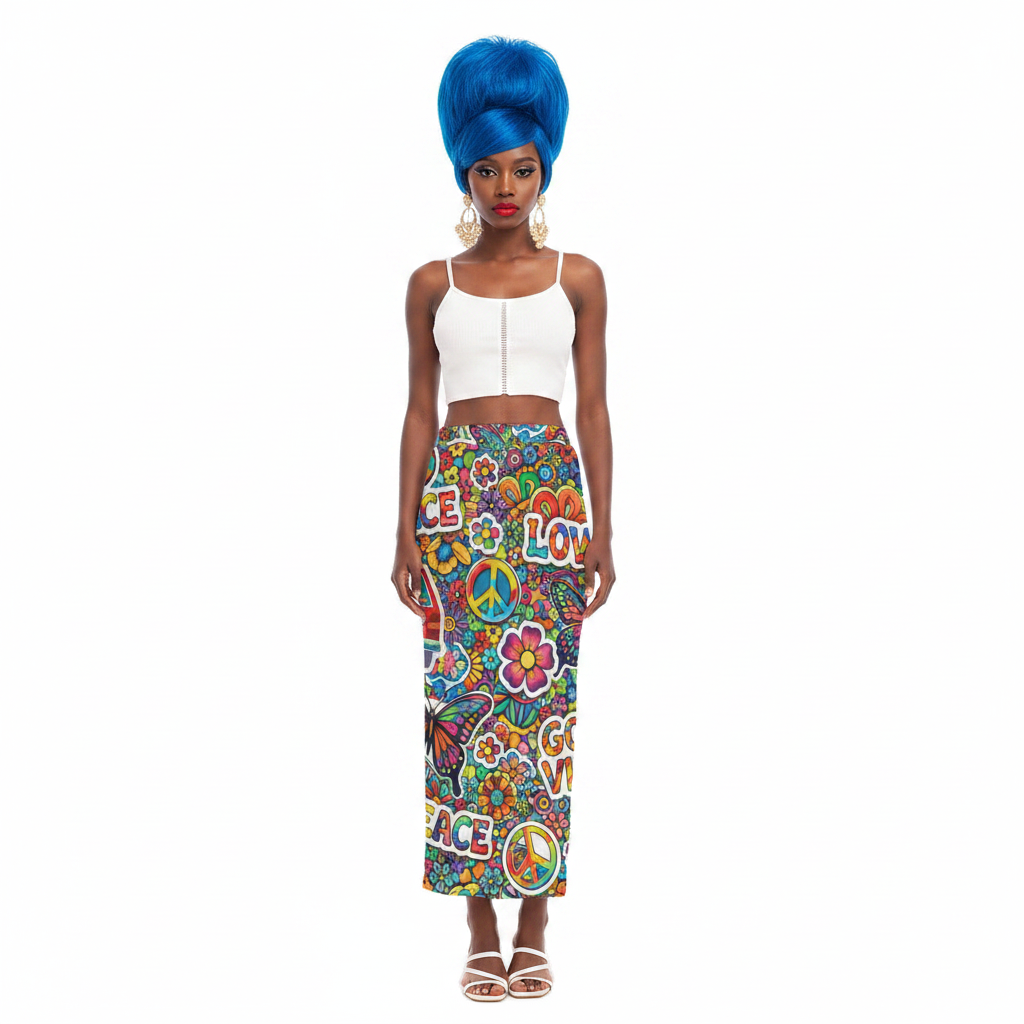 Modelka 2 - Black blue beehive