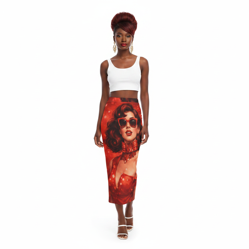 Modelka 2 - Black cherry red beehive