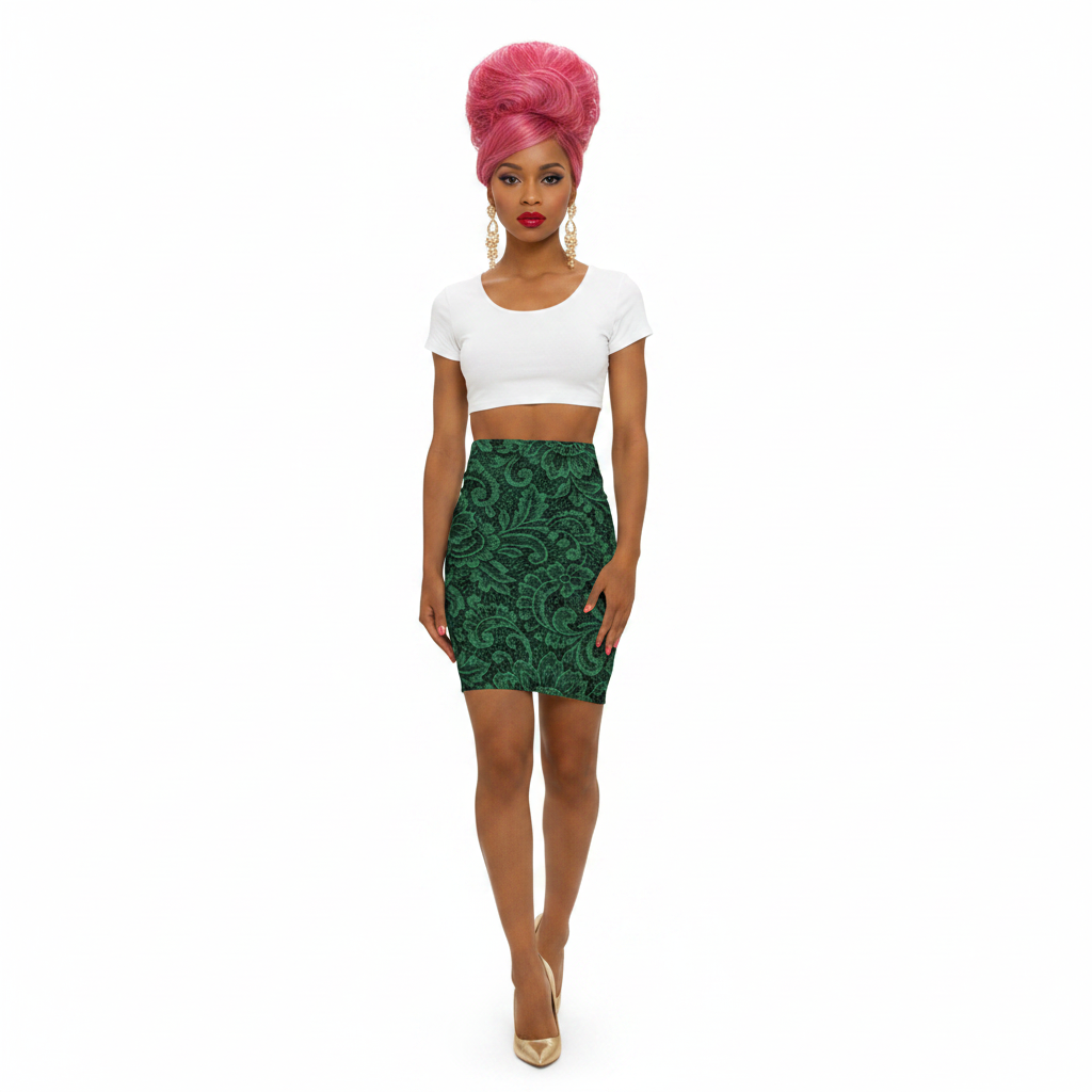 Modelka 2 - Black pink beehive
