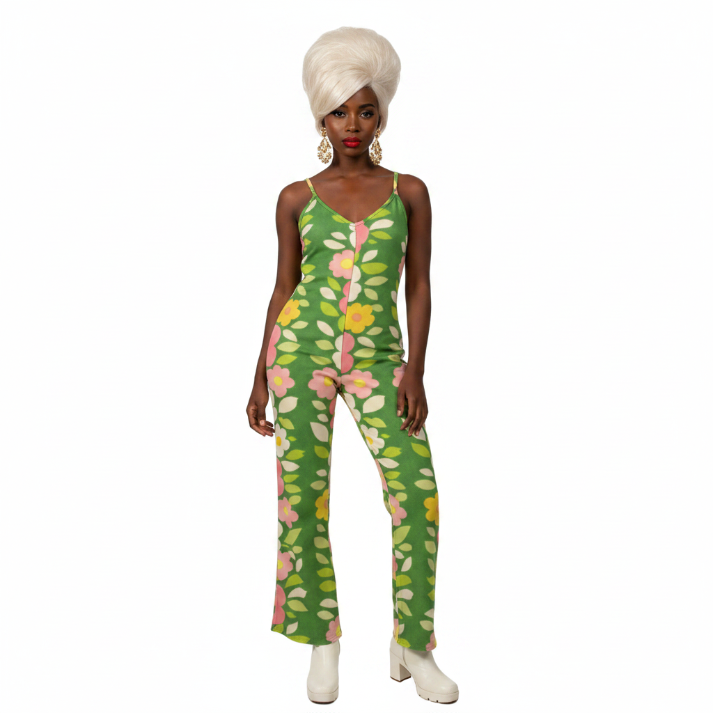 Modelka 2 - Black platinum beehive