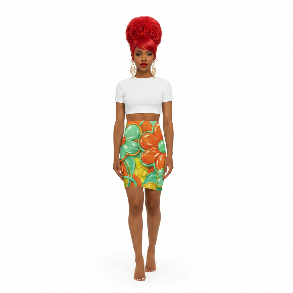 Modelka 2 - Black red beehive