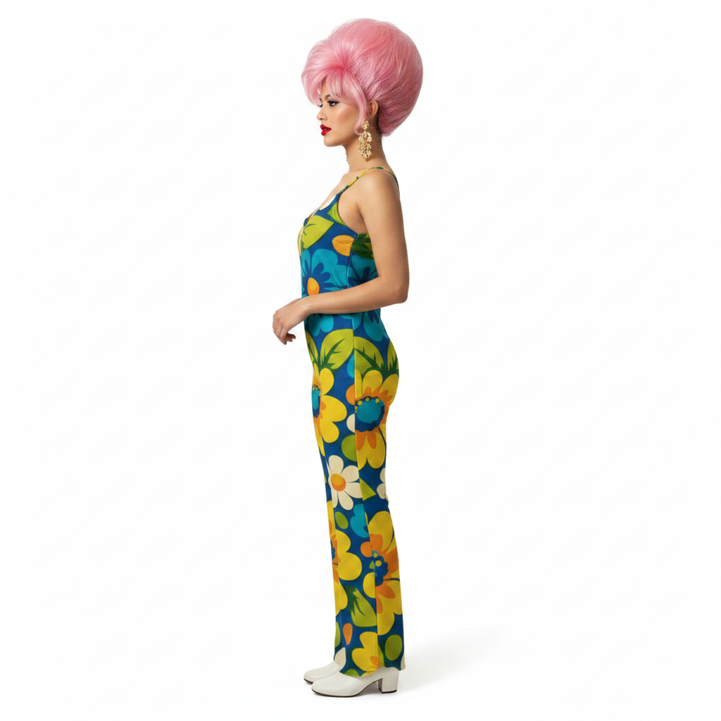 Modelka 2 - Latina, pink beehive