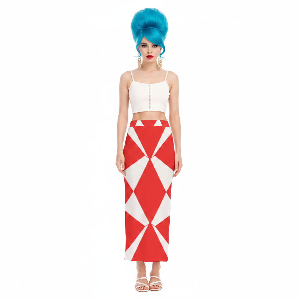 Modelka 2 - White blue beehive