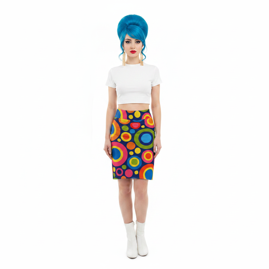 Modelka 2 - White blue beehive