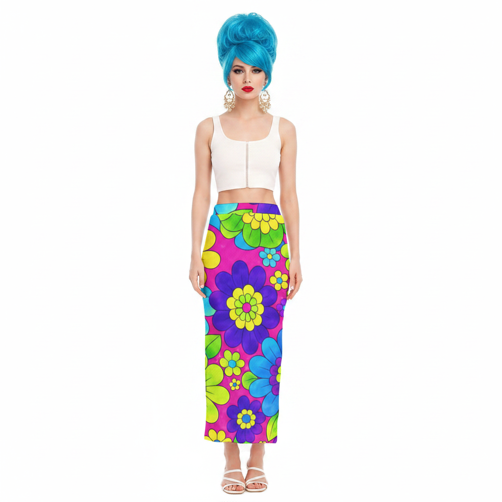 Modelka 2 - White blue beehive