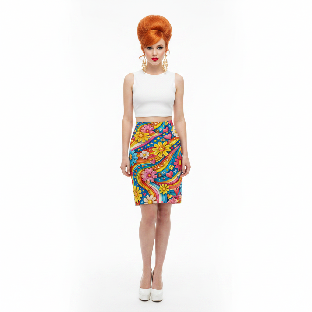 Modelka 2 - White orange beehive