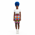 Modelka 3 - Black blue beehive