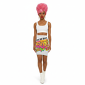 Modelka 3 - Black pink beehive