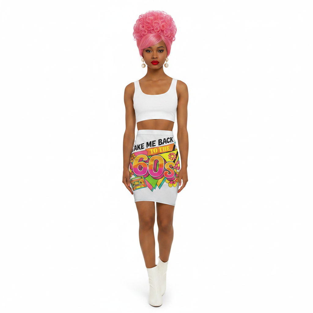 Modelka 3 - Black pink beehive