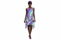 Op Art Swirl Circles Dress
