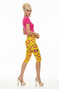 Peace Capri Leggings — Side