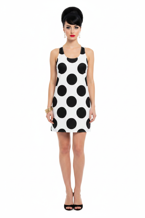 Polka Dot Dress Model 1