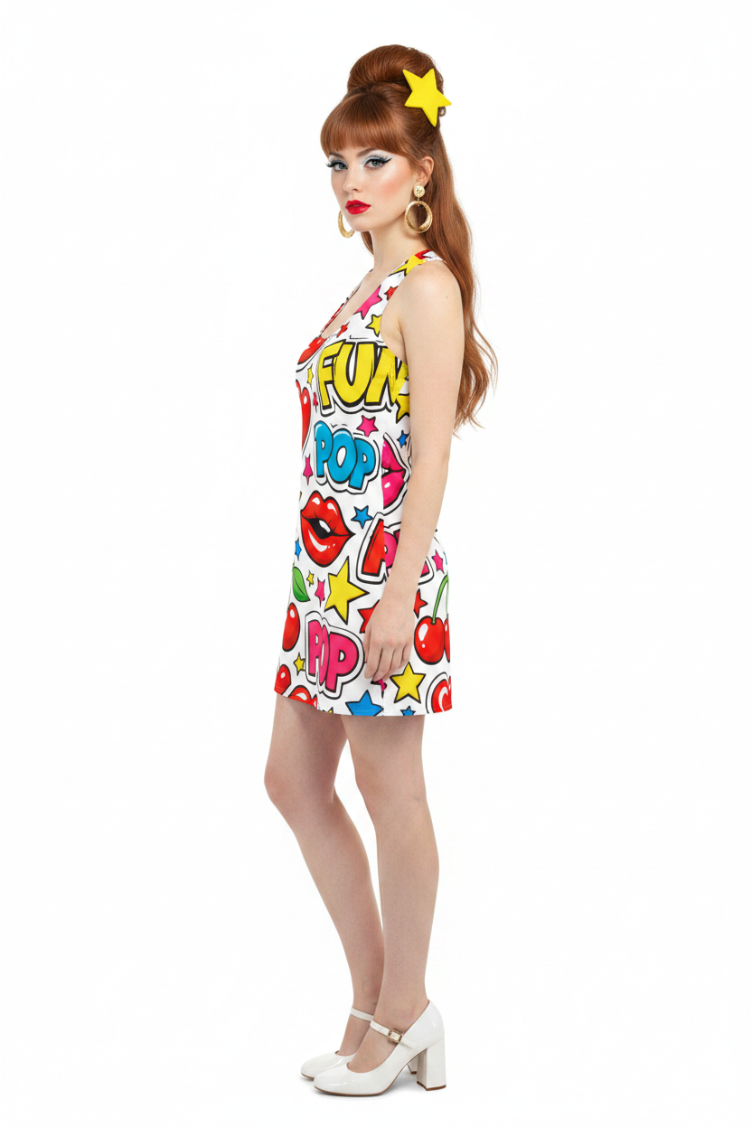 Pop Art Dress Model 2