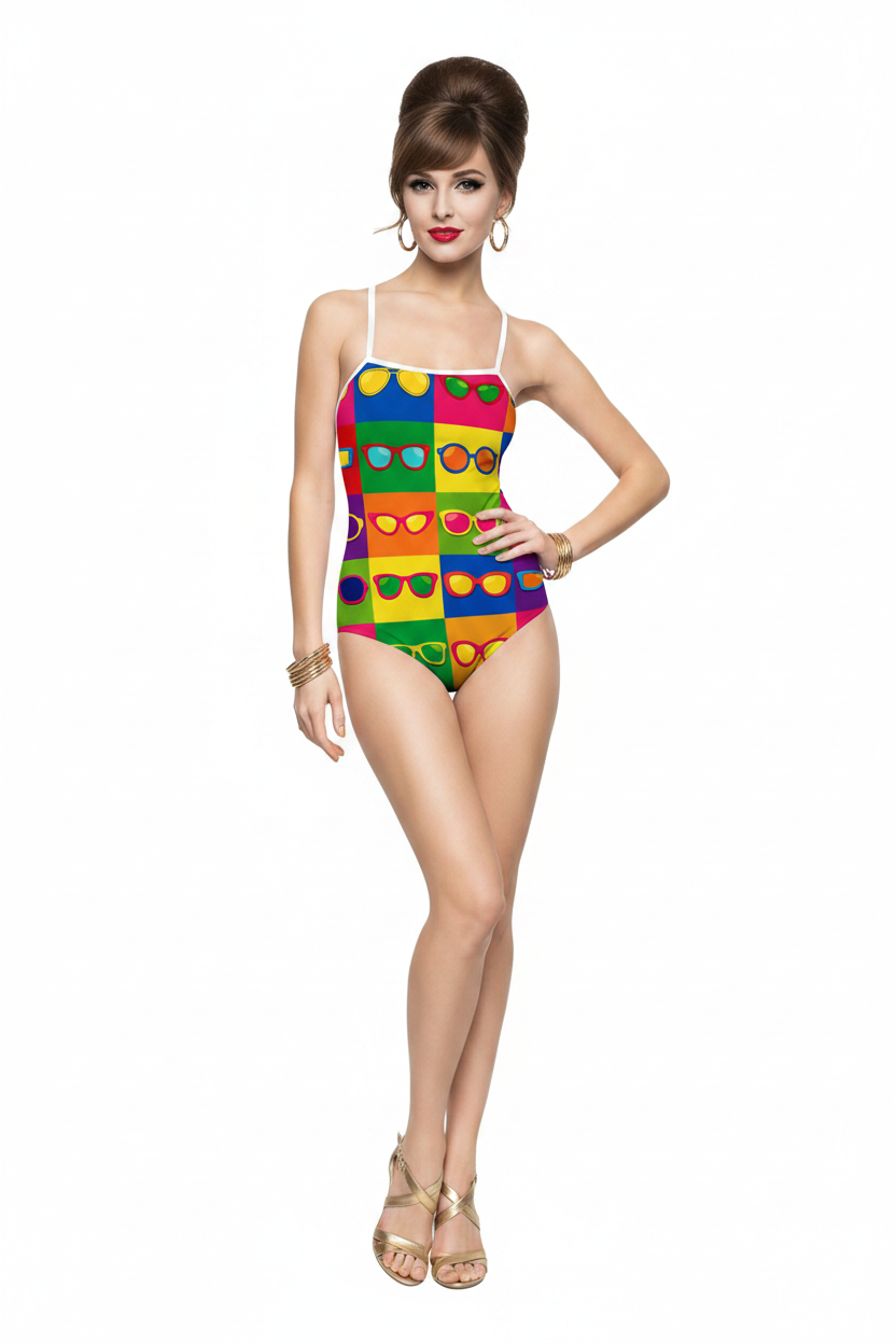 Pop Art Sunglasses One-Piece Model