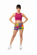 Pop Art Sunglasses Shorts - fresh generation white bg