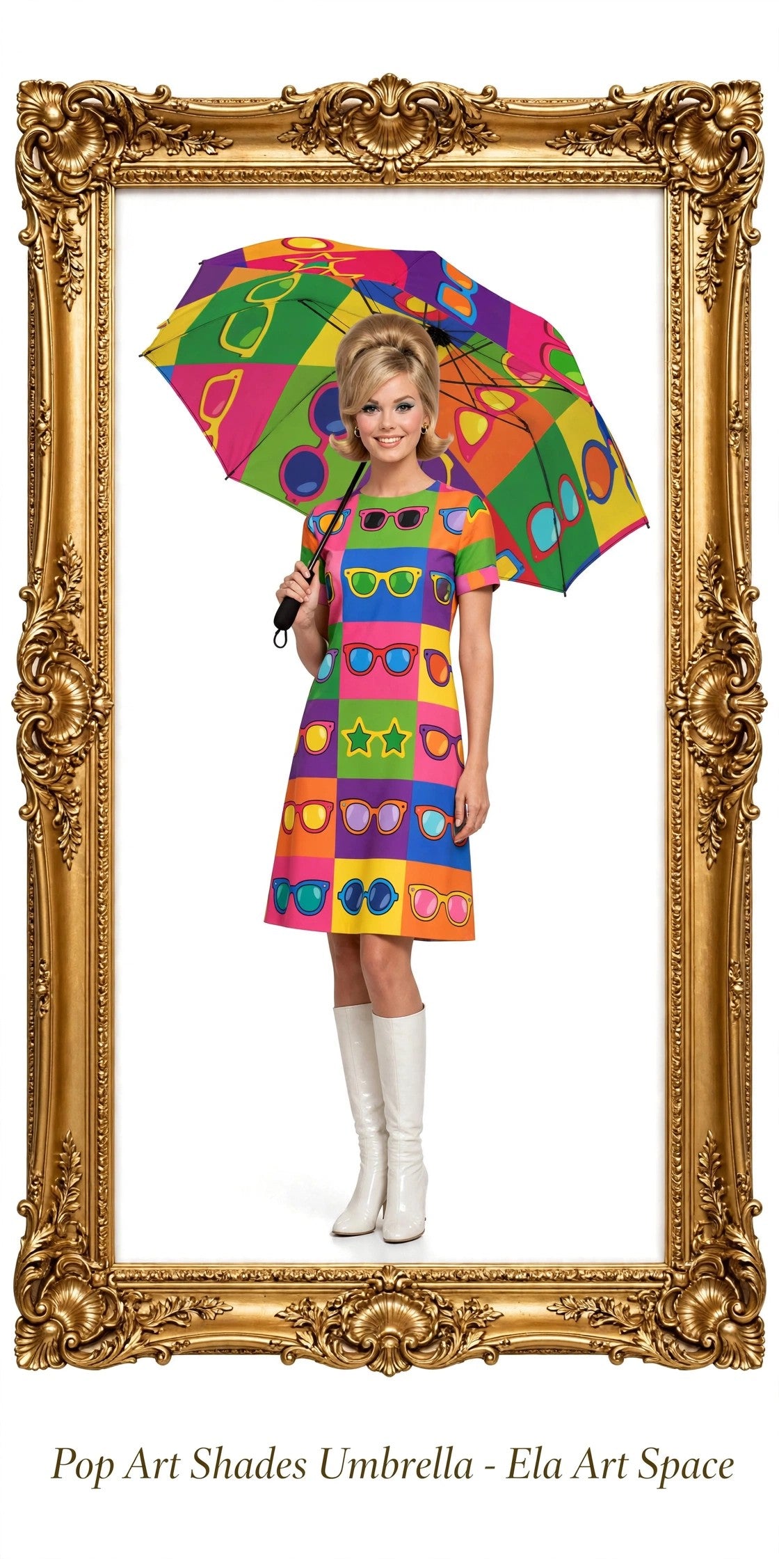 Pop Art Shades Umbrella