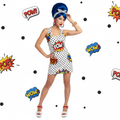 POW Pop Art Dress Modelka 3