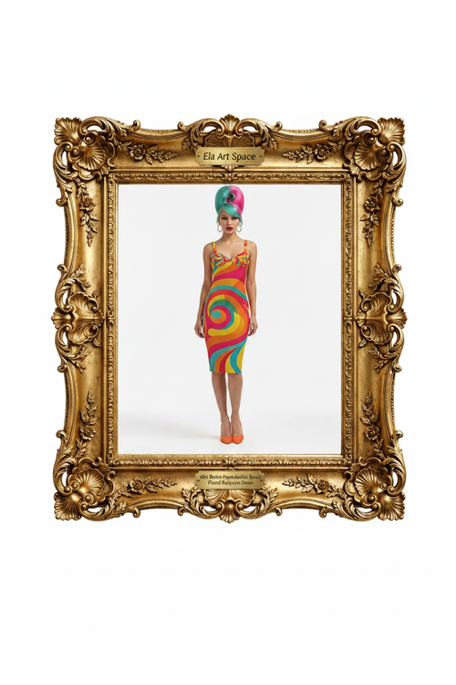 Psychedelic Swirl Frame
