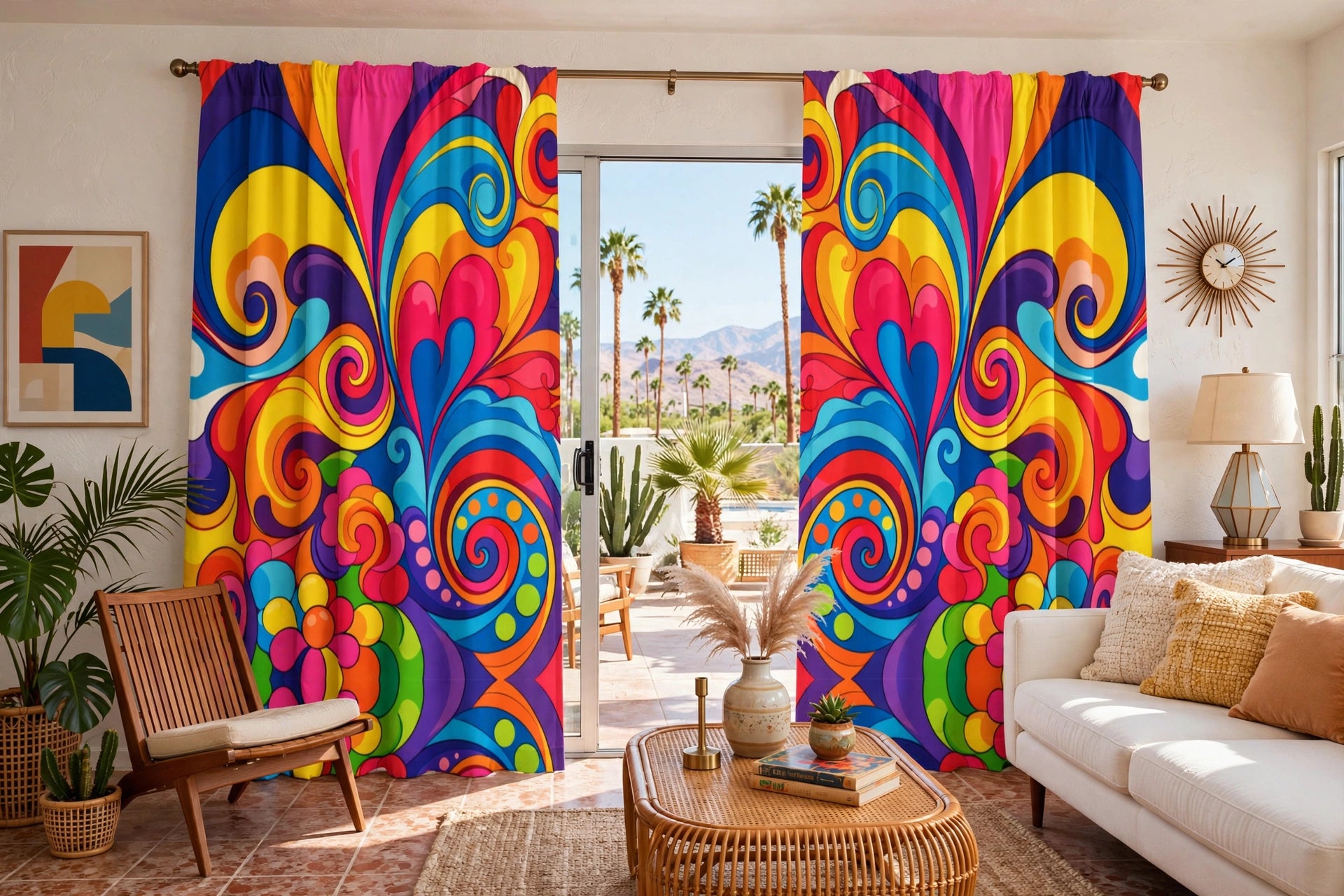 Psychedelic Kaleidoscope Fabric