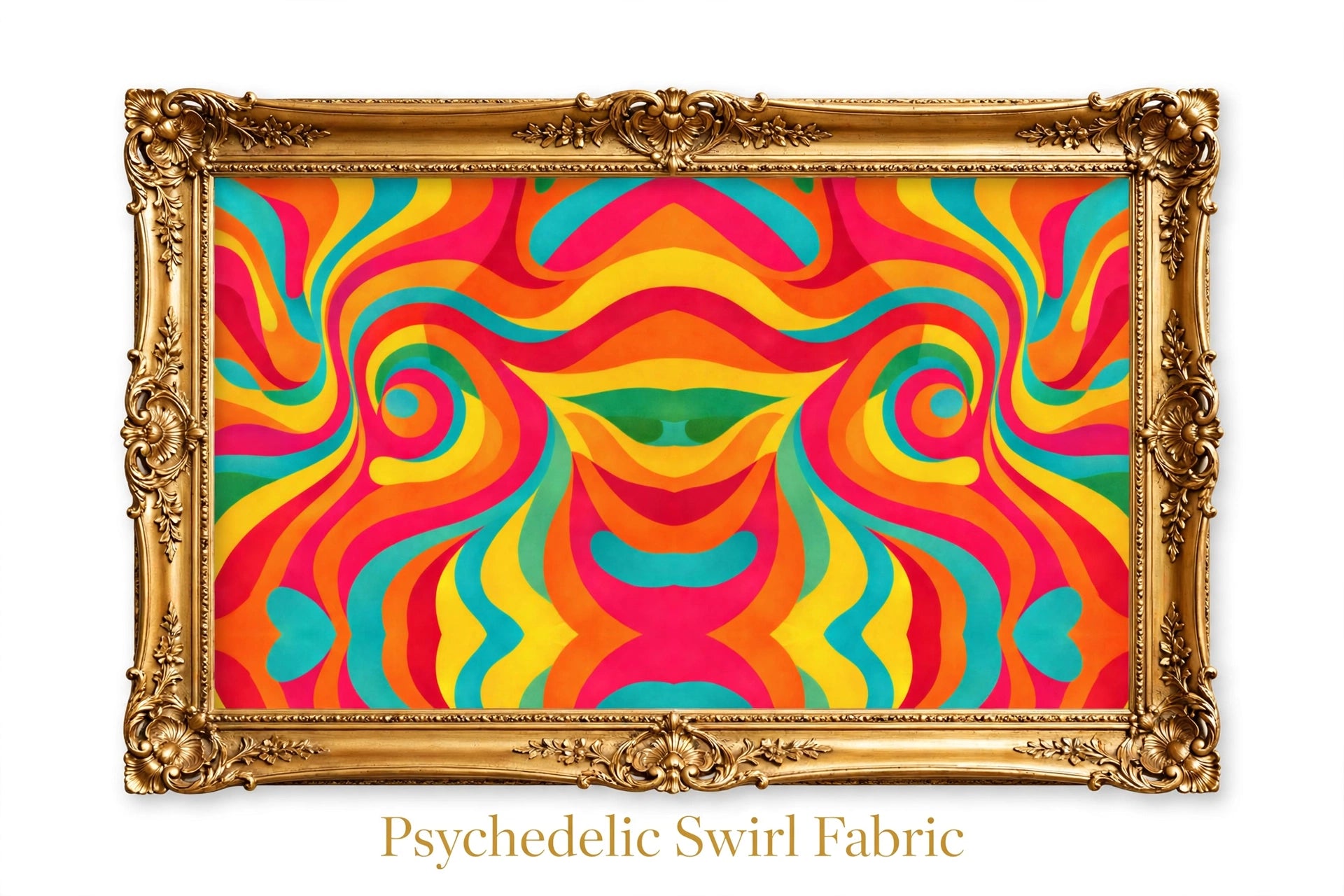 Psychedelic Swirl Fabric