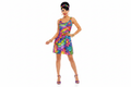 Rainbow Swirl Skater Dress
