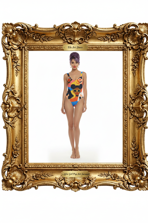 Rama — Afro Girl Pop Art Swimsuit