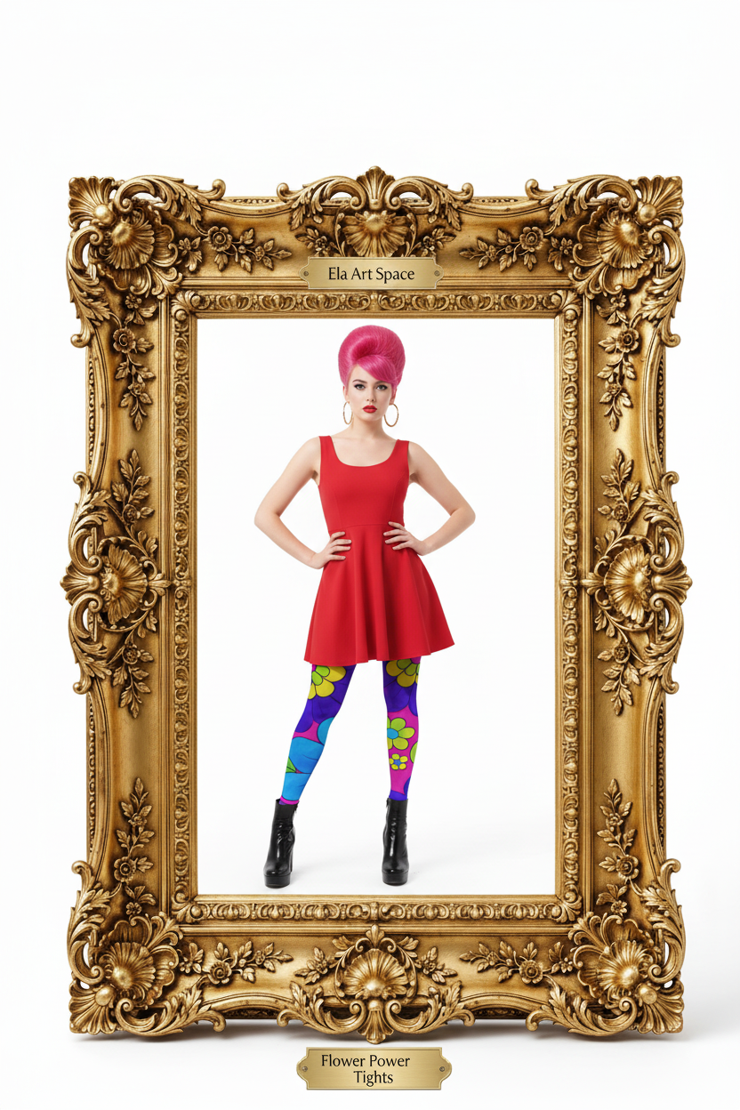 Rama — Flower Power Daisy Tights