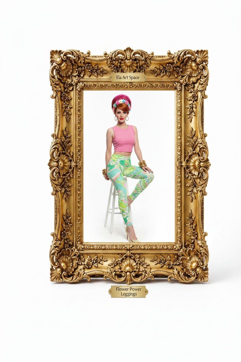 Rama — Flower Power Leggings