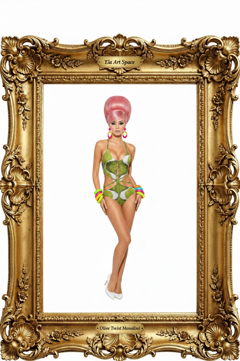 Rama — Olive Twist Monokini