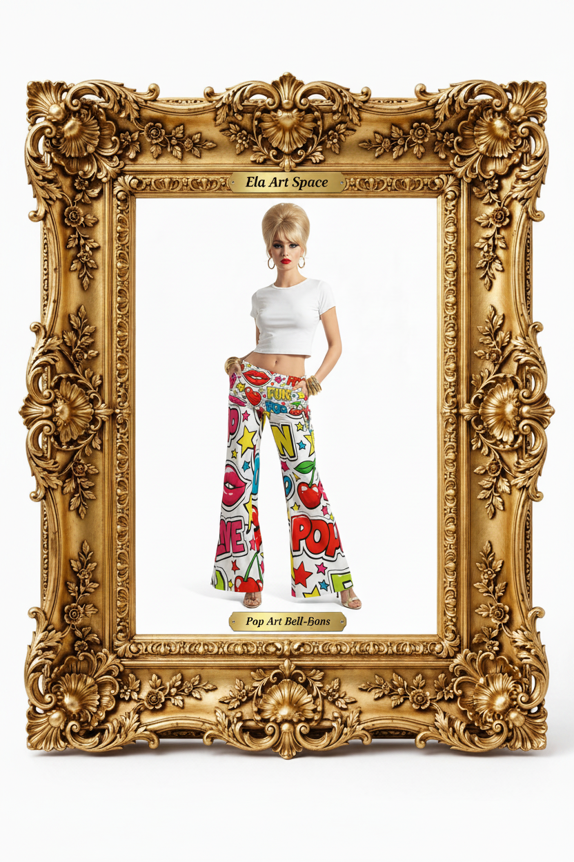 Rama — Pop Art Bell-Bottoms