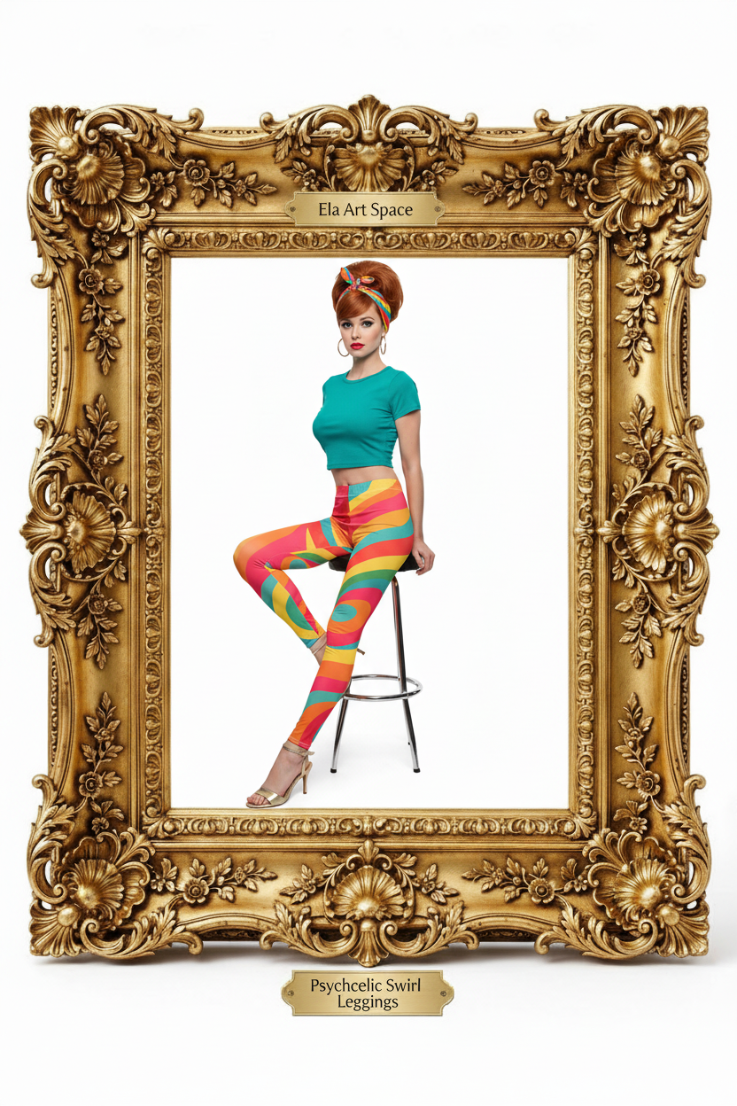 Rama — Psychedelic Swirl Leggings