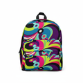 Retro Psychedelic Circles Backpack