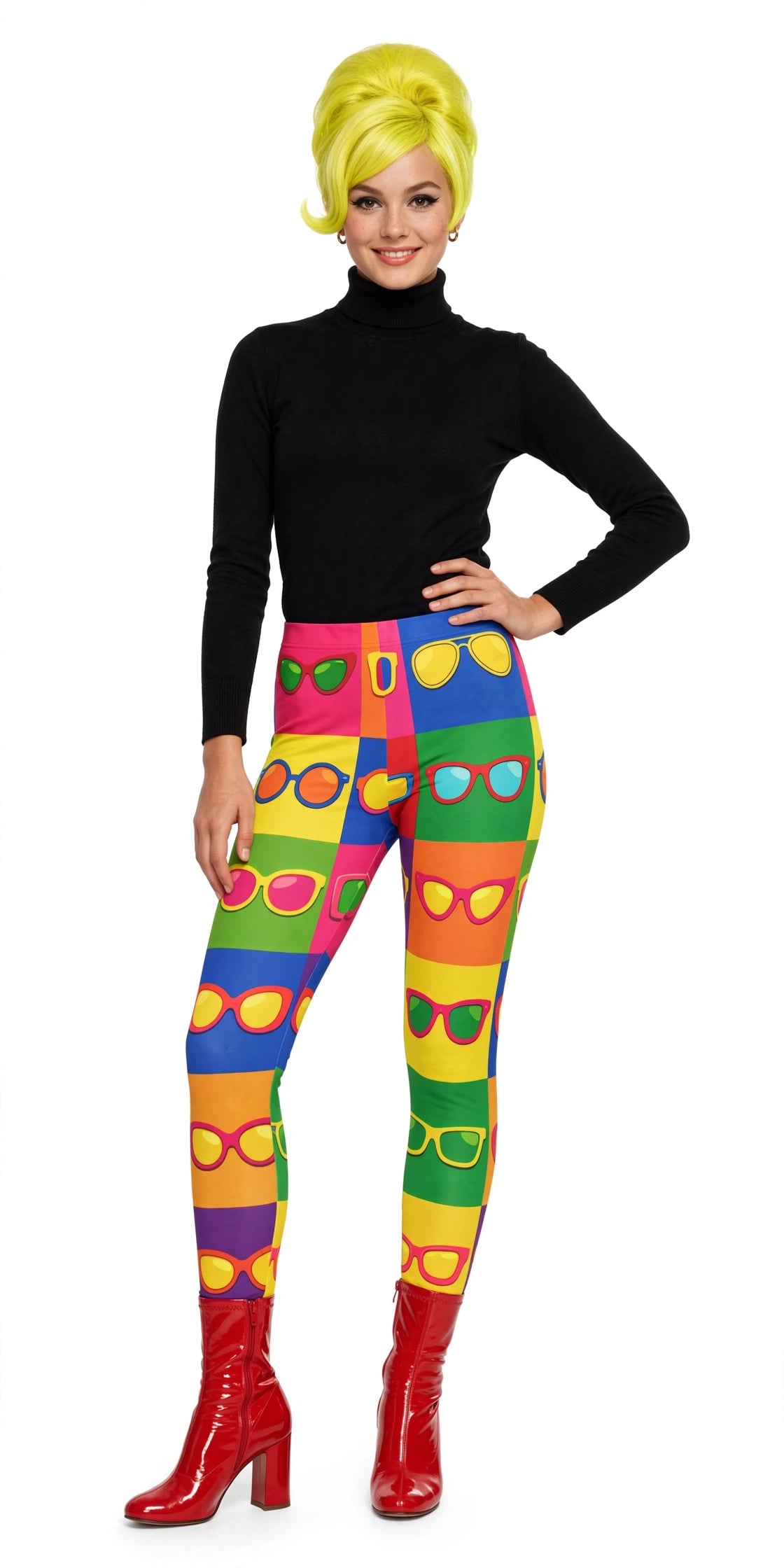 Pop Art Sunglasses Leggings