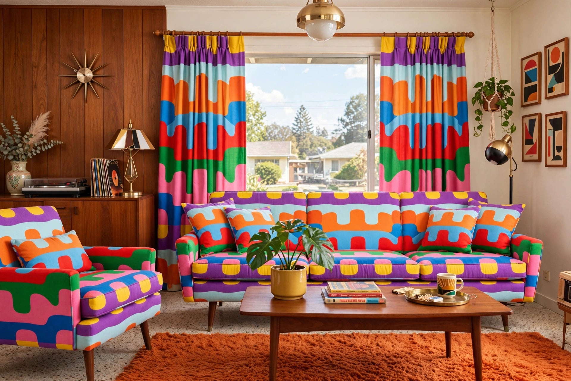 Modular Stripe Fabric