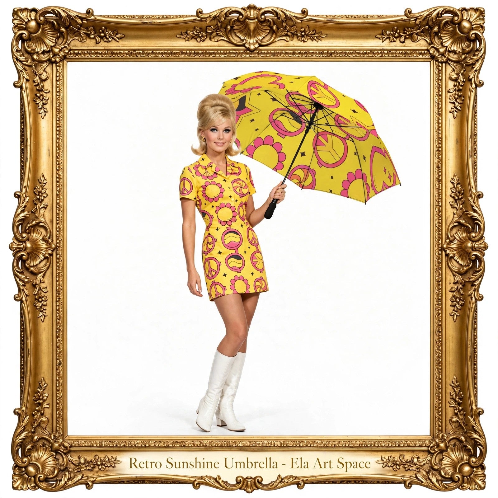 Peace, Love & Sunshine Umbrella
