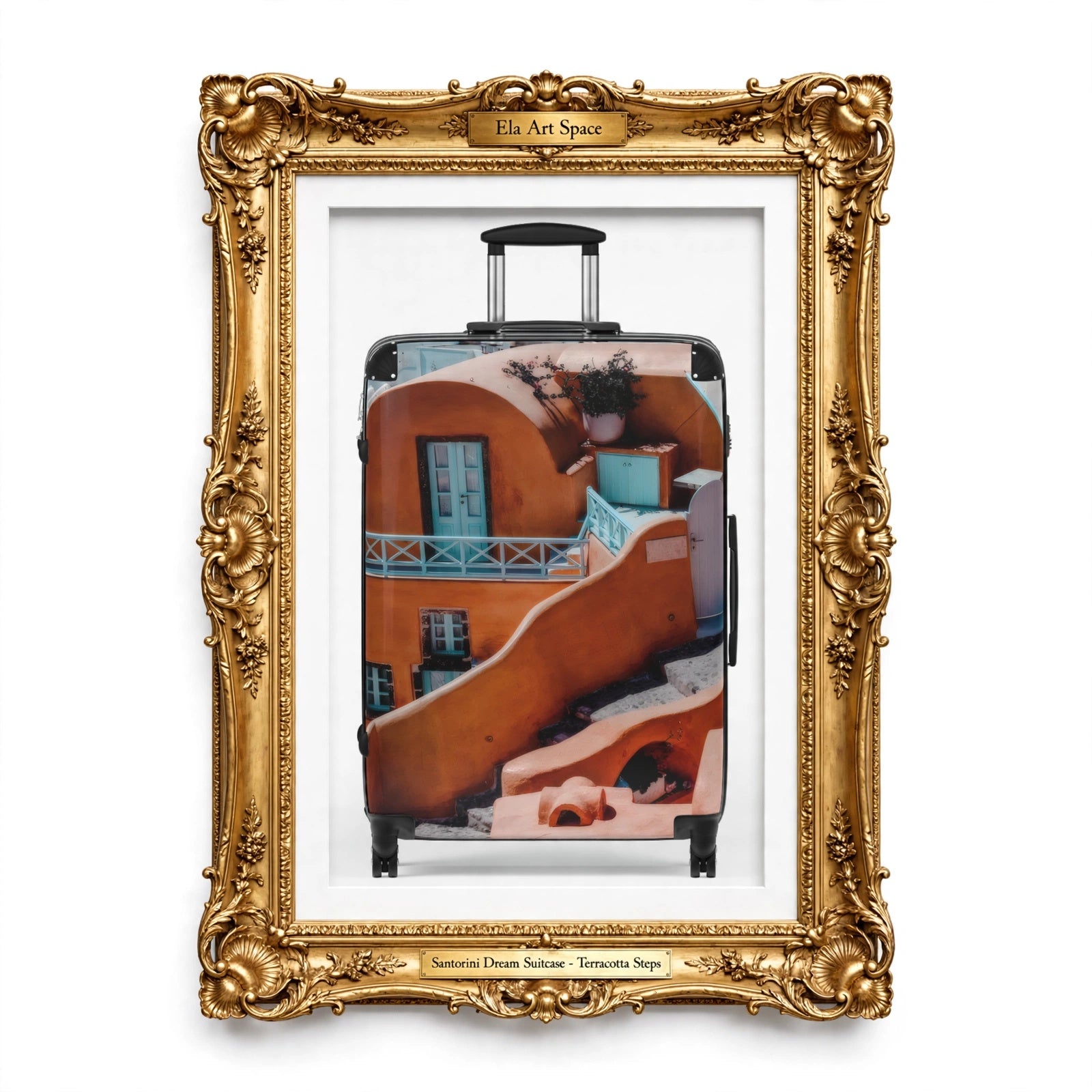 Santorini Dream Suitcase