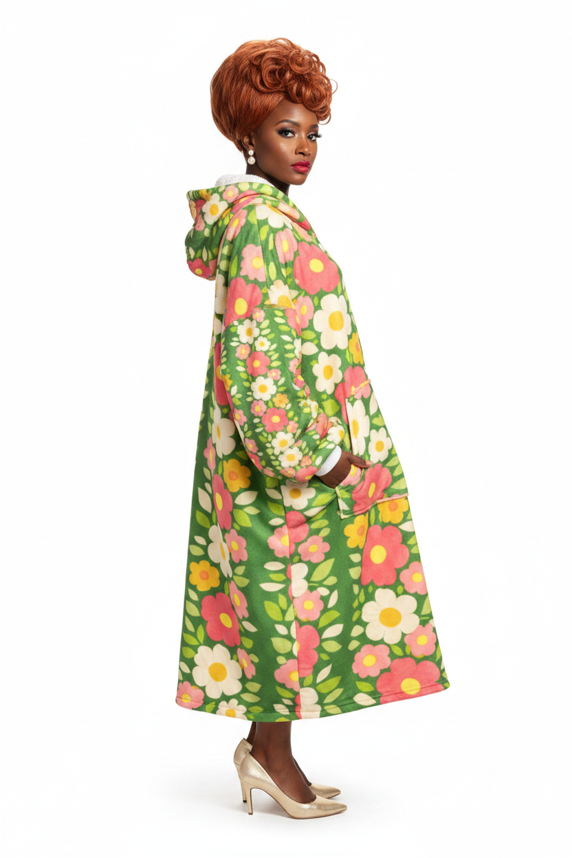 Side — czarna, miedziany bouffant