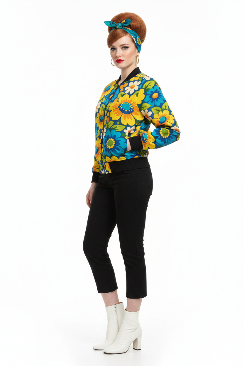 Sunflower Power Bomber modelka 2