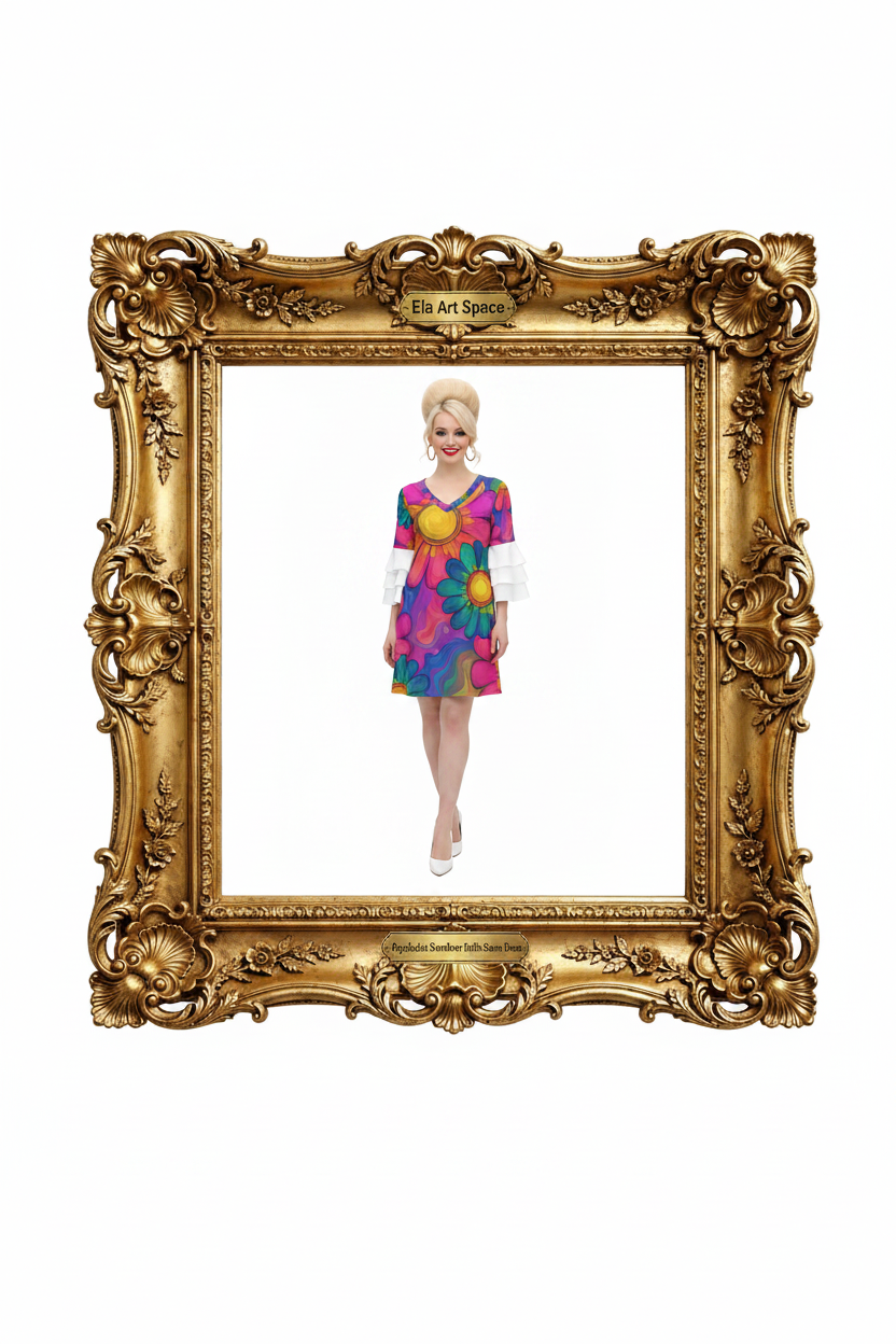Sunflower Ruffle Frame