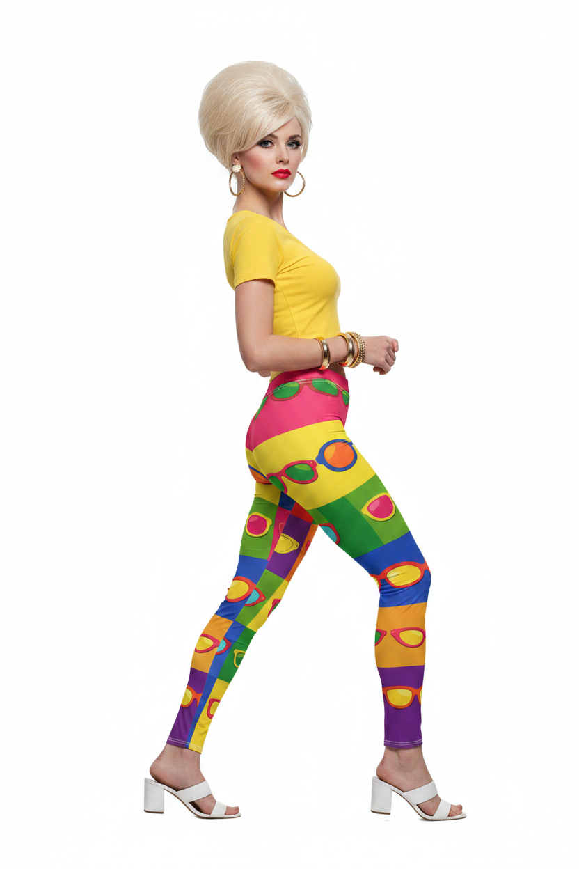 Sunglasses Pop-Art Leggings — Side