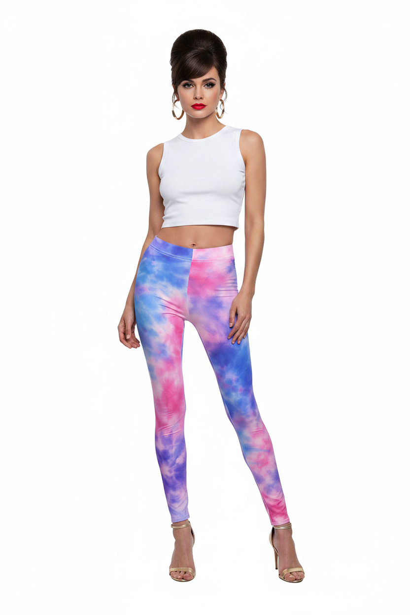 Tie-Dye Leggings — Front
