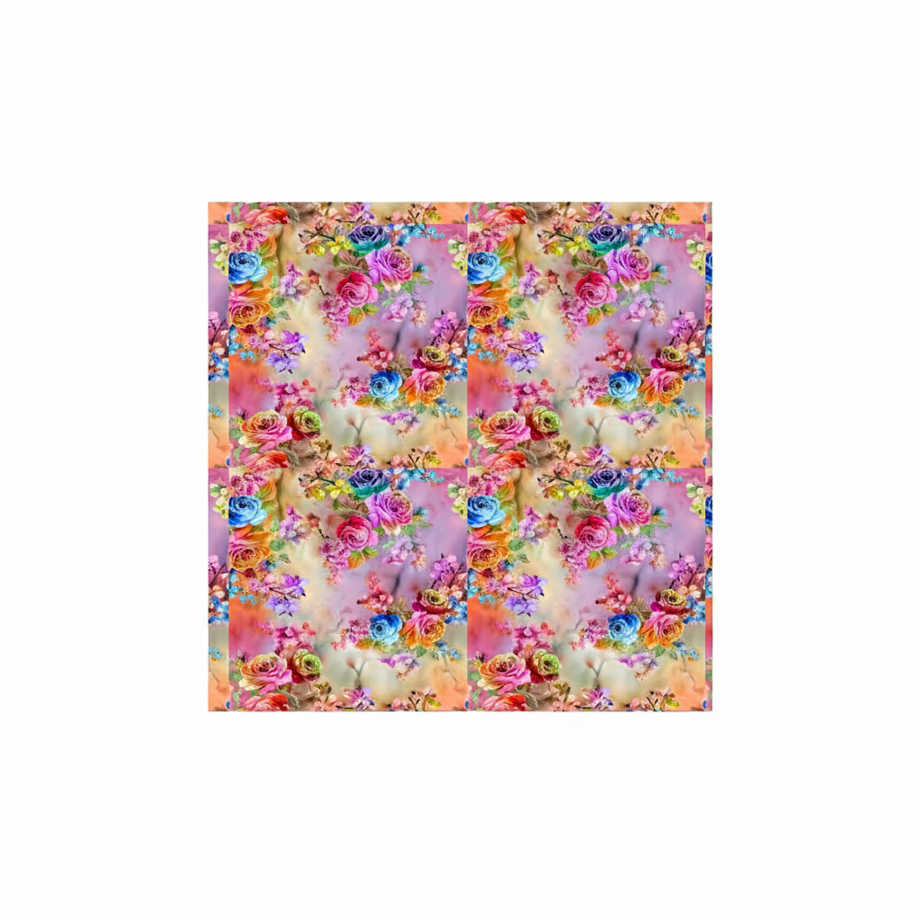 Watercolor Floral Roses Wallpaper