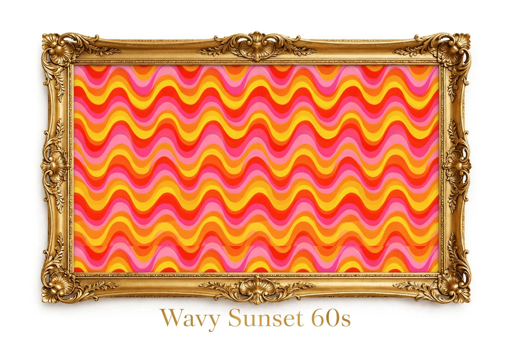 Psychedelic Wave Fabric