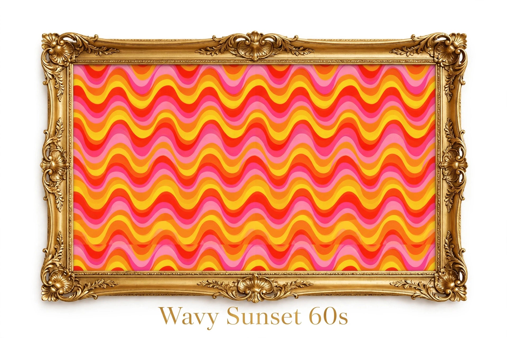 Psychedelic Wave Fabric