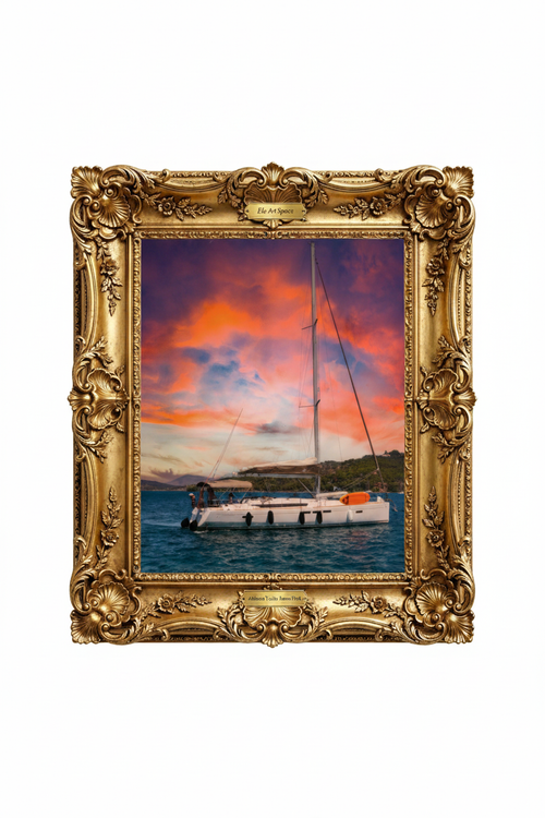 Złota rama — Athenian Yachts Ionian Dusk