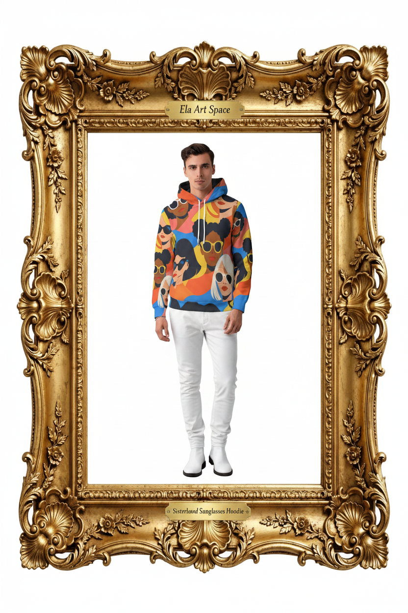 Złota rama — Sisterhood Sunglasses Hoodie
